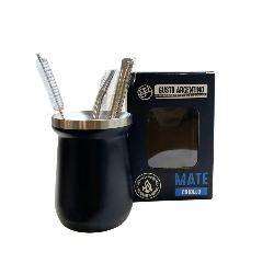 CALABAZA MATE CLASICO NEGRO CRIOLLO
