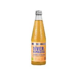 VIVER-FRESCO KOMBUCHA CURCUMA & JENGIBRE BIO 700 Ml.