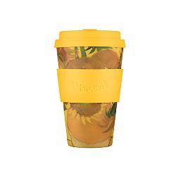 ALTERNATIVA-ECOFFEE VASO PLA 350 Ml. - VAN GOGH FLOWERS