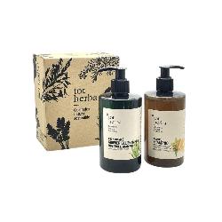 TOT HERBA - SET REGALO ALOE Y NARANJA (GEL ALOE+CHAMPU NARANJA) 300Ml