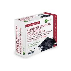 NATURE ESSENTIAL - CARBON VEGETAL ACTIVADO COMPLEX 1.500 Mg. 60 Caps.