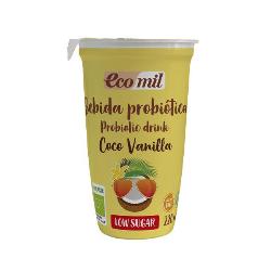 ECOMIL - FRESCO BEBIDA PROBIOTICA COCO VAINILLA BIO 220 Ml.