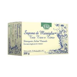 JABON MARSELLA, ARBOL TE, TOMILLO (PASTILLA) 200 Gr.