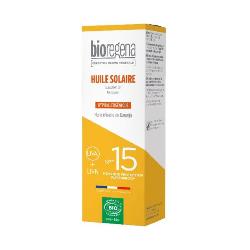 BIOREGENA-ACEITE SOLAR SPF15 HIPOALERGENICO 90 Ml.