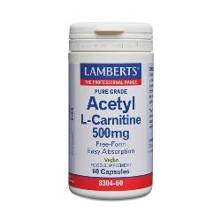 LAMBERT - L-ACETIL CARNITINA 500 Mg 60 Caps.