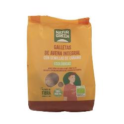 GALLETAS AVENA INTEGRAL Y CAÑAMO BIO 140 Grs.