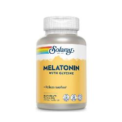 SOLARAY- MELATONINA GLYCINA 100 Caps.