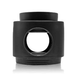  QUEMADOR NORDIC NEGRO CERAMICA 10.5X10.5x10cm