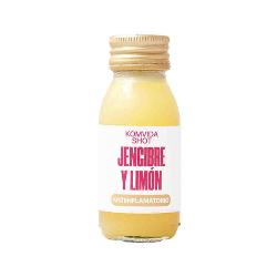 KOMVIDA-FRESCO KOMBUCHA SHOT JENGIBRE Y LIMON 60 Ml.