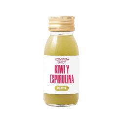 KOMVIDA-FRESCO KOMBUCHA SHOT KIWI Y ESPIRULINA 60 Ml.