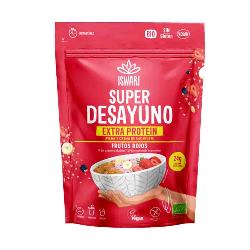 ISWARI-SUPER DESAYUNO EXTRA PROTEIN FRUTOS ROJOS 360 Grs.
