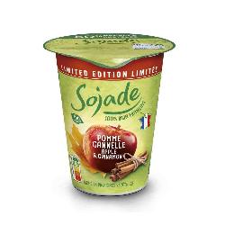 SOJADE-FRESCO-POSTRE SOJA MANZANA CANELA 400 Grs.