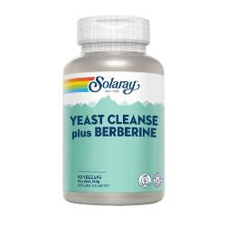 SOLARAY-YEAST CLEANSE & BERBERINE 90 Caps.
