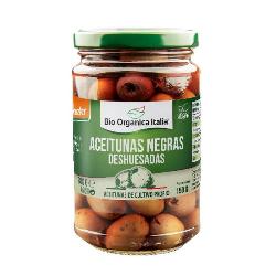 BIOORGANIC-ACEITUNA NEGRA DESHUESADA  BIO 280 Grs. - ORGANICA ITALIA