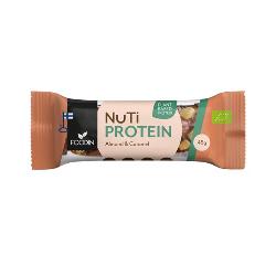 FOODIN- BARRITA NUTI PROTEIN ALMENDRAS CARAMELO 45 Grs. ECO