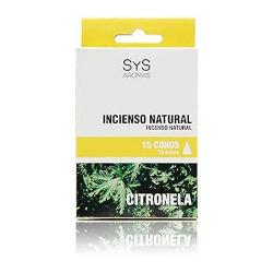  INCIENSO NATURAL 15 CONOS CITRONELA