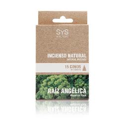  INCIENSO NATURAL 15 CONOS RAIZ ANGELICA