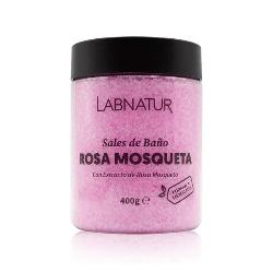 LABNATUR - SALES DE BAÑO ROSAS 400 Grs.