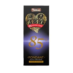 TORRAS-ZERO CHOCOLATE NEGRO 85% 100 Grs.