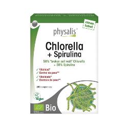 PHYSALIS - CHLORELLA + SPIRULINA 200 Comp BIO