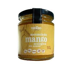 TOOBIO - MERMELADA EXTRA DE MANGO SIN AZUCAR 250 Grs. BIO