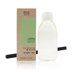  RECAMBIO MIKADO 200 ML + PALOS MADERA-VETIVER