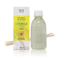  RECAMBIO MIKADO 200 ML + PALOS CITRONELA