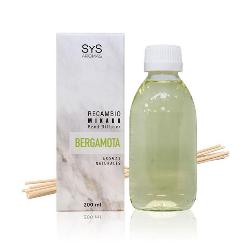  RECAMBIO MIKADO 200 ML + PALOS BERGAMOTA