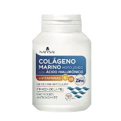 COLAGENO MARINO HIDROLIZADO CON ACIDO HIALURONICO 120 Caps.