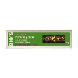 ARTIPA - TURRON DE PISTACHO Y CACAO 150 Grs.