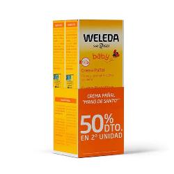 PACK CREMA PAÑAL DE CALENDULA 75 Ml. 2ª UNIDAD 50%