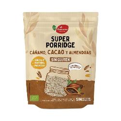 SUPER PORRIDGE CACAO BIO S/G 350 Grs (CON CAÑAMO Y ALMENDRAS)