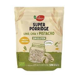 SUPER PORRIDGE PISTACHO BIO S/G 350 Grs (CON LINO Y CHIA)