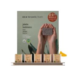  EXPOSITOR COMPLETO JABONES SOLIDOS (30 JABONES + 15 JABONERAS