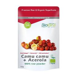 BIOTONA - CAMU CAMU + ACEROLA RAW POWDER 150 Grs.