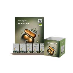  EXPOSITOR COMPLETO AROMACAPS (10 UNDS OREGANO +10 UNDS RESPIRACIÓN)