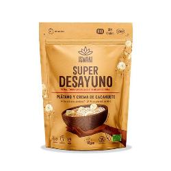 ISWARI-SUPER DESAYUNO PLATANO Y CREMA CACAHUETE 360 gr.