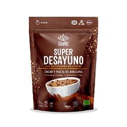 ISWARI-SUPER DESAYUNO CACAO (CON PASTA AVELLANAS) 360 gr