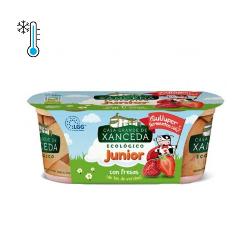 CASAXANCEDA - FRESCO-YOGUR JUNIOR CREMOSO FRESAS BIO 2 x 125 Grs.