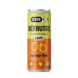 VIVER-KEFRUTAS NARANJA LIMA LATA 250 ML - BIO