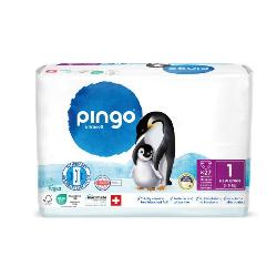 PINGO-PAÑALES T1 RECIEN NACIDO 2-5 KG BIO 27 UNDS.