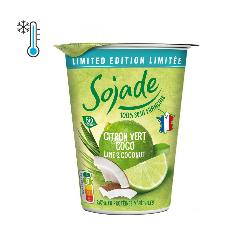 SOJADE-FRESCO-POSTRE SOJA LIMON VERDE Y COCO 400 Grs.