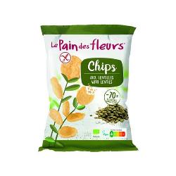 PAN DE FLORES CHIPS LENTEJAS 50 Grs.
