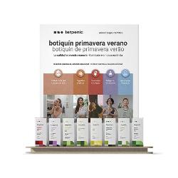  EXPOSITOR COMPLETO BOTIQUÍN PRIMAVERA-VERANO: 48 ac. esenciales
