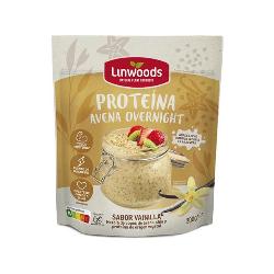 LINWOODS - AVENA OVERNIGHT PROTEINA VAINILLA S/G 300 Grs.