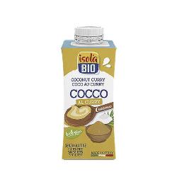 ISOLA-CREMA PARA COCINAR DE COCO CURRY BIO 200 ML