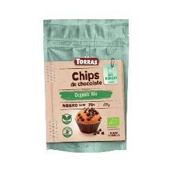 TORRAS - CHOCOLATE MINI GOTAS CHIPS 70% DOYPACK 200 Grs. BIO