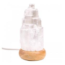 LAMPARA DE SAL MINI SELENITA 10 Cm. USB (TIPO C)