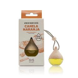  AMBIENTADOR COCHE GOTA CANELA NARANJA 6 ML