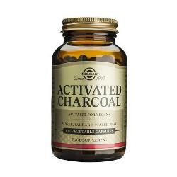 SOLGAR-SLG CHARCOAL 300 MG. 100 Caps.